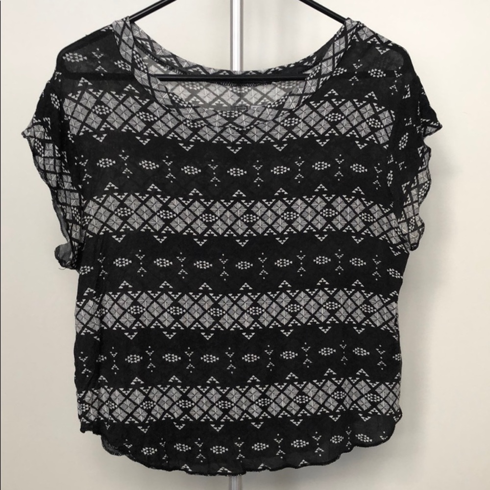Nollie Boho Print Scoop Neck Size Small